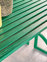 Load image into Gallery viewer, Vintage Steel Patio Table