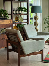 Load image into Gallery viewer, "Moduline" Imbuia Lounge Suite