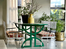 Load image into Gallery viewer, Vintage White Steel Benches (2 Available Separately)