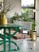 Load image into Gallery viewer, Vintage Steel Patio Table