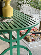 Load image into Gallery viewer, Vintage Steel Patio Table