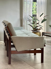 Load image into Gallery viewer, "Moduline" Imbuia Lounge Suite