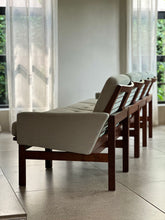 Load image into Gallery viewer, "Moduline" Imbuia Lounge Suite