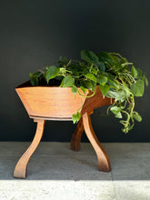 Load image into Gallery viewer, Vintage Wooden Plant Stand