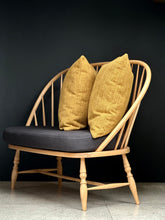 Load image into Gallery viewer, Spindle-Back Two Seater Settee