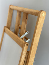 Load image into Gallery viewer, Vintage Beechwood Two Tier, Foldable Bar Cart