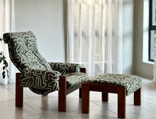 Load image into Gallery viewer, Mid-Century Artecasa Armchair & Footstool