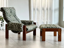 Load image into Gallery viewer, Mid-Century Artecasa Armchair & Footstool
