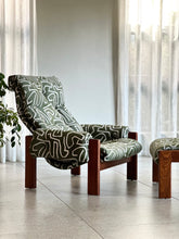 Load image into Gallery viewer, Mid-Century Artecasa Armchair & Footstool