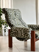 Load image into Gallery viewer, Mid-Century Artecasa Armchair & Footstool