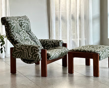 Load image into Gallery viewer, Mid-Century Artecasa Armchair & Footstool
