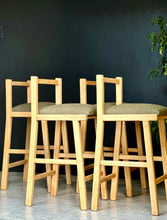 Load image into Gallery viewer, Set Of Four Vintage Bar Stools