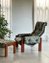 Load image into Gallery viewer, Mid-Century Artecasa Armchair & Footstool
