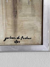 Load image into Gallery viewer, Signed Abstract Painting