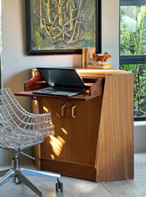 Load image into Gallery viewer, Mid-Century G-Plan Writing Bureau with Corner Cabinet