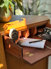 Load image into Gallery viewer, Mid-Century G-Plan Writing Bureau with Corner Cabinet