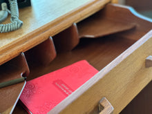 Load image into Gallery viewer, Mid-Century G-Plan Writing Bureau with Corner Cabinet