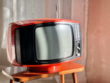Load image into Gallery viewer, Vintage Supersonic series 1200 TV-Red