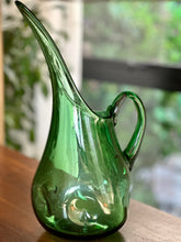 Load image into Gallery viewer, Mid-Century Art Glass Pitcher