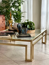 Load image into Gallery viewer, Solid Brass & Glass Tables