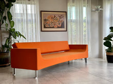 Load image into Gallery viewer, Italian, Duilio Forte for Antidiva "Mr Nilsson" Orange Sofabed