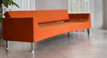 Load image into Gallery viewer, Italian, Duilio Forte for Antidiva "Mr Nilsson" Orange Sofabed