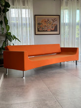 Load image into Gallery viewer, Italian, Duilio Forte for Antidiva "Mr Nilsson" Orange Sofabed