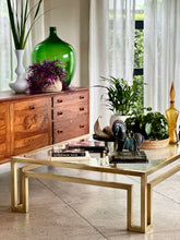 Load image into Gallery viewer, Solid Brass & Glass Tables