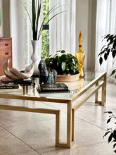 Load image into Gallery viewer, Solid Brass & Glass Tables