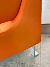 Load image into Gallery viewer, Italian, Duilio Forte for Antidiva "Mr Nilsson" Orange Sofabed