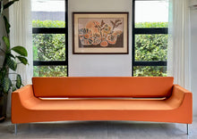 Load image into Gallery viewer, Italian, Duilio Forte for Antidiva "Mr Nilsson" Orange Sofabed