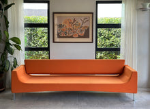 Load image into Gallery viewer, Italian, Duilio Forte for Antidiva "Mr Nilsson" Orange Sofabed