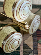 Load image into Gallery viewer, Art Deco Brass Lamp Pendant