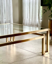 Load image into Gallery viewer, Solid Brass & Glass Tables