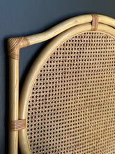 Load image into Gallery viewer, Cane Double Headboard With  Pedestals