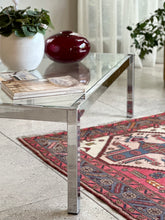 Load image into Gallery viewer, Classic Chrome & Glass Coffee Table