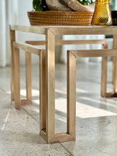 Load image into Gallery viewer, Solid Brass & Glass Tables