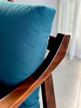 Load image into Gallery viewer, Pair of MCM Imbuia Armchairs