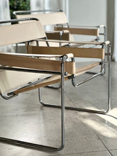 Load image into Gallery viewer, Pair of Wassily Chairs - Cream White