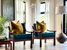Load image into Gallery viewer, Pair of MCM Imbuia Armchairs