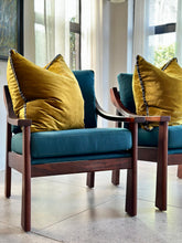Load image into Gallery viewer, Pair of MCM Imbuia Armchairs