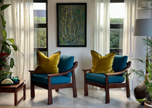 Load image into Gallery viewer, Pair of MCM Imbuia Armchairs