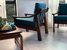 Load image into Gallery viewer, Pair of MCM Imbuia Armchairs