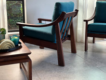 Load image into Gallery viewer, Pair of MCM Imbuia Armchairs