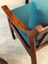 Load image into Gallery viewer, Pair of MCM Imbuia Armchairs