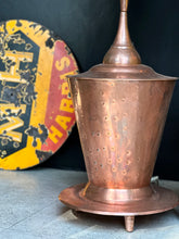 Load image into Gallery viewer, Vintage Copper Plated Floor Lamp