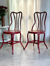 Load image into Gallery viewer, Pair of Metal & Steel Side Chairs