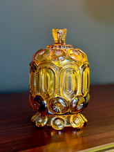 Load image into Gallery viewer, Vintage Amber Canister
