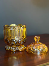 Load image into Gallery viewer, Vintage Amber Canister
