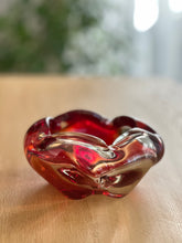 Load image into Gallery viewer, Red Murano Glass Ashtray | Catchall